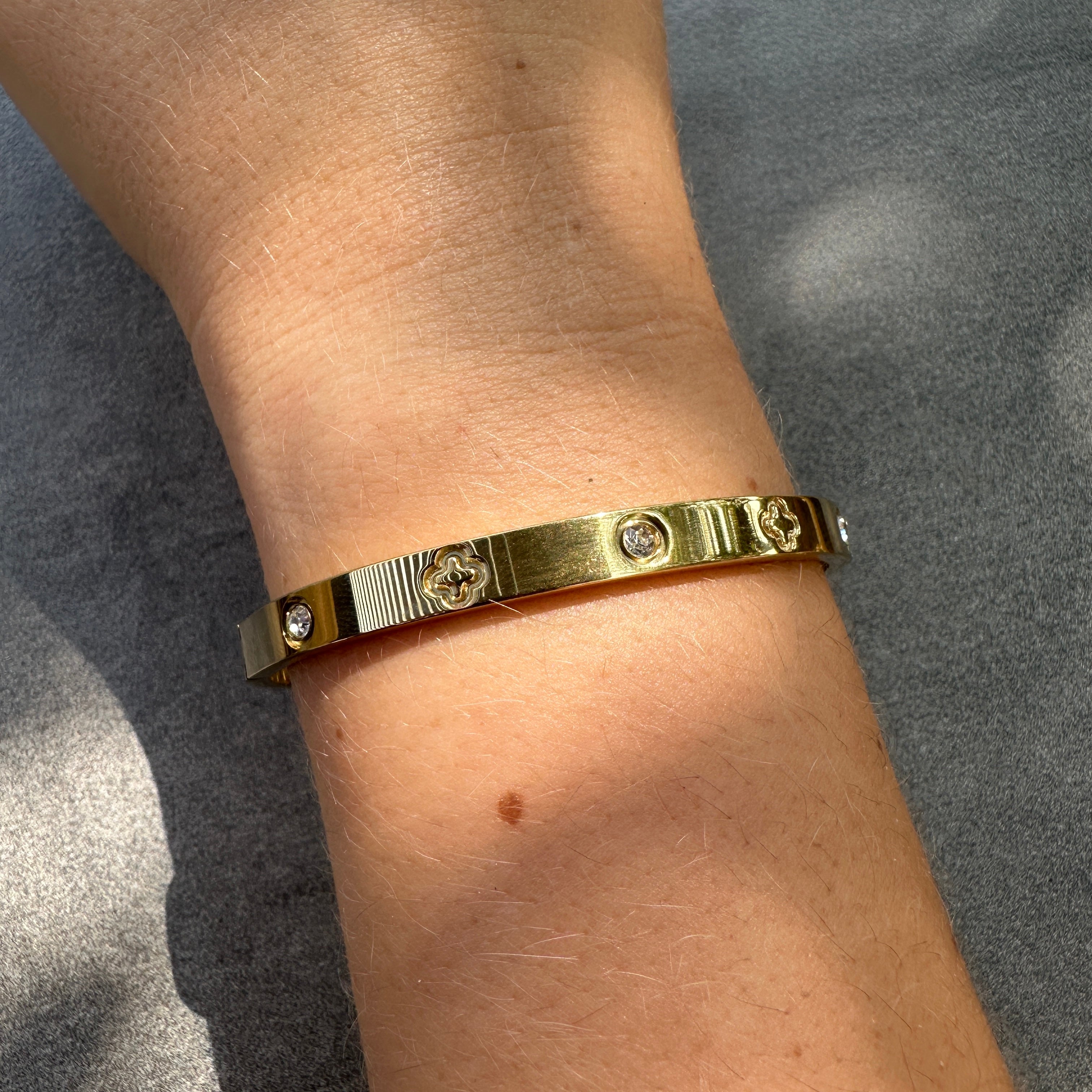 Début Doré Narukvica “4Leaf”