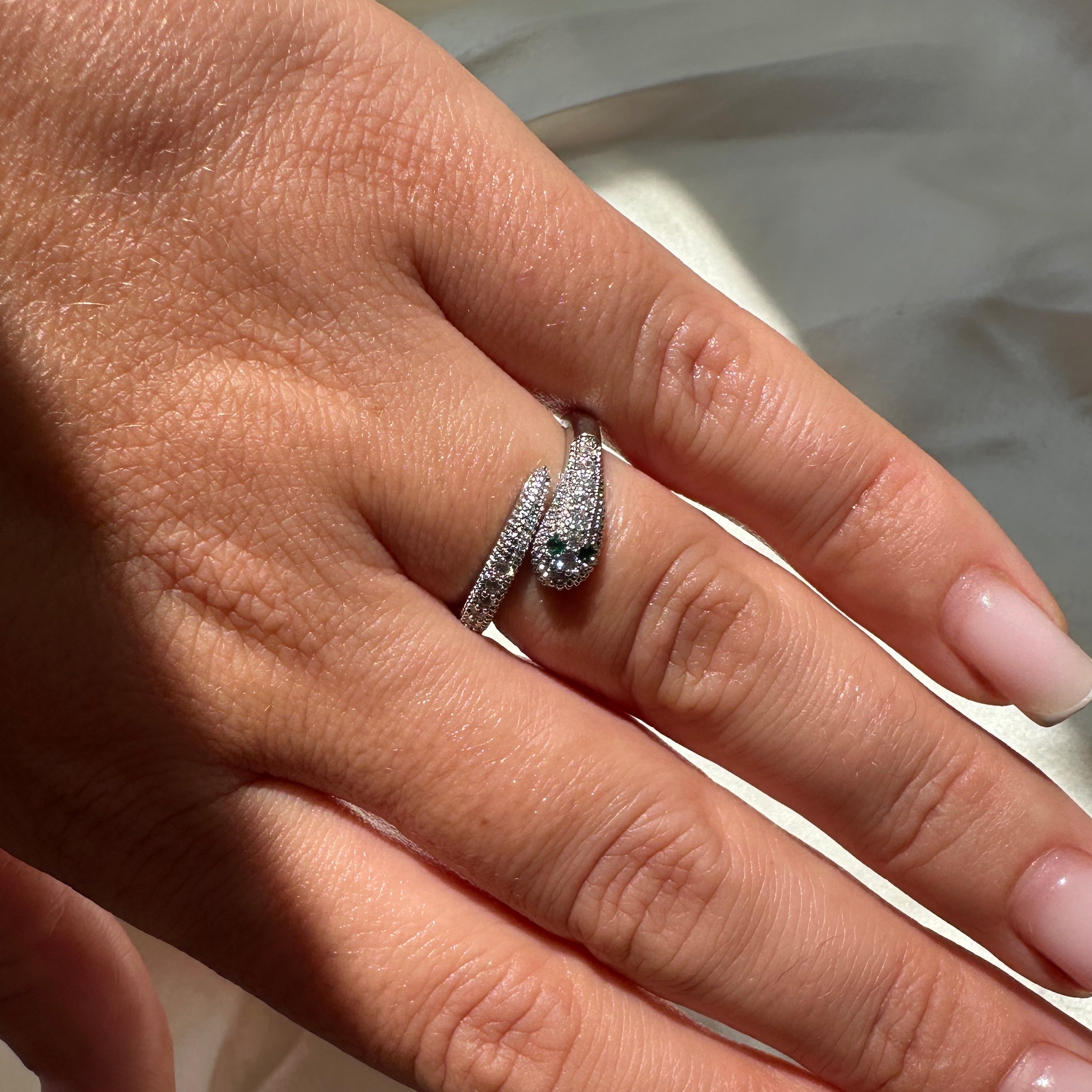 Debut Doré Prsten "Snake"