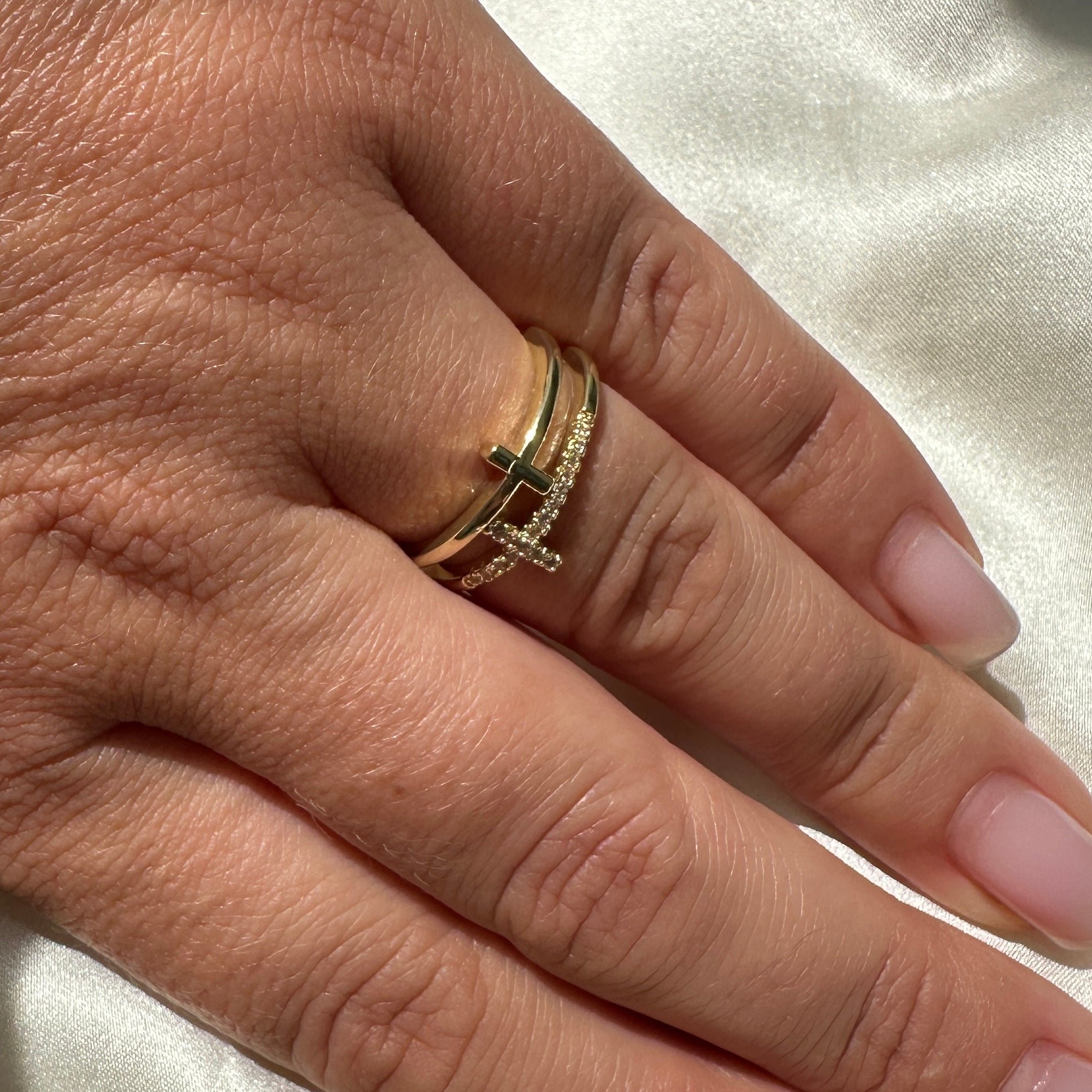 Debut Doré Prsten "Savior"