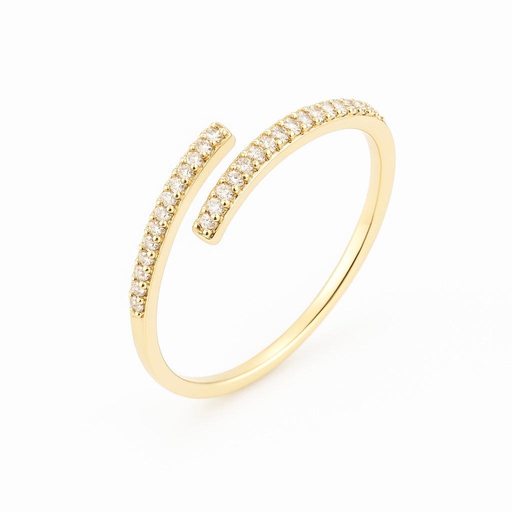 Debut Doré Prsten "2S"