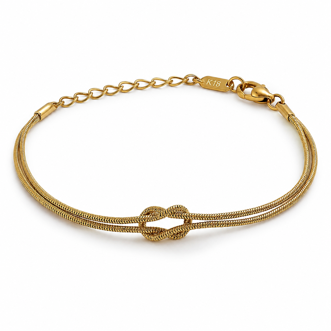 Début Doré Bracelet "KNOT"